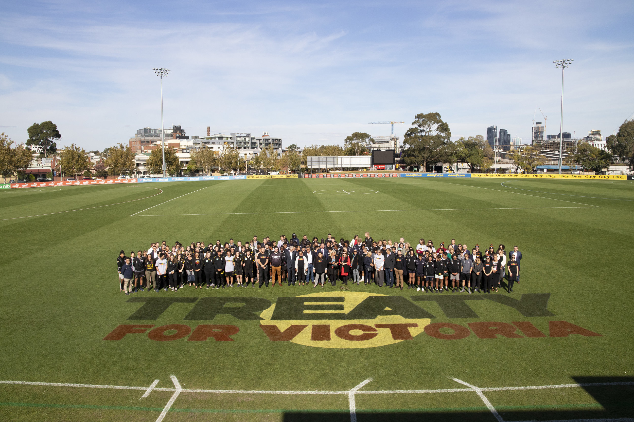 The Victorian Treaty Advancement Commission is partnering with Richmond Football Club to promote the Treaty process. The club used the annual ‘Dreamtime at the G’, played on May 25th, as an opportunity to raise awareness of Treaty.